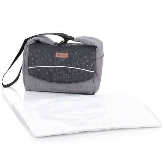 Carucior gemeni Chipolino Duo Smart Graphite Linen