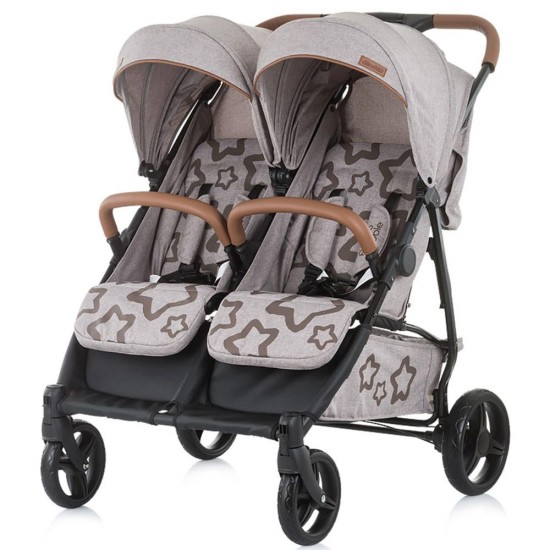 Carucior gemeni Chipolino Passo Doble Caramel