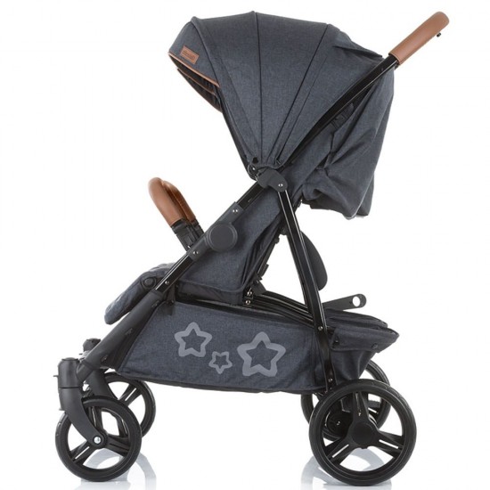 Carucior gemeni Chipolino Passo Doble Granite Grey