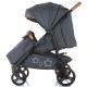Carucior gemeni Chipolino Passo Doble Granite Grey