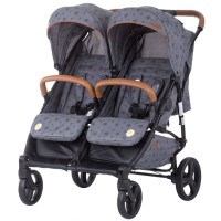 Carucior gemeni Chipolino Passo Doble Graphite
