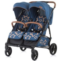 Carucior gemeni Chipolino Passo Doble Marine Blue