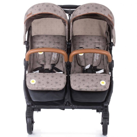 Carucior gemeni Chipolino Passo Doble Mocca