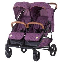 Carucior gemeni Chipolino Passo Doble Orchid