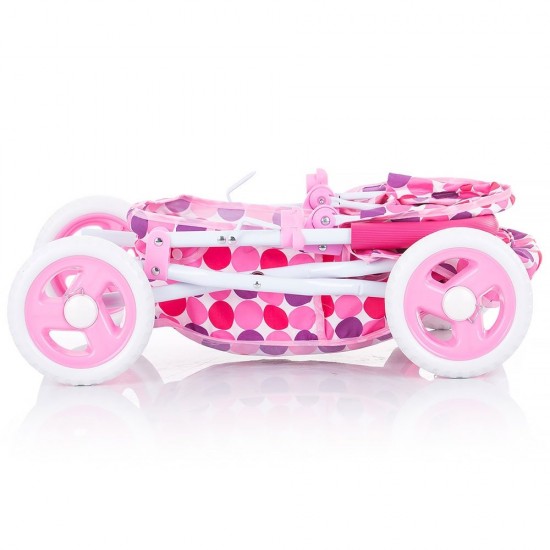 Carucior pentru papusi Chipolino Lora Pink