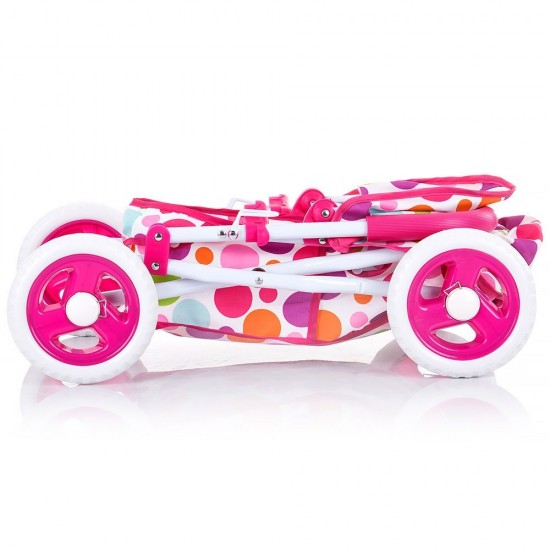 Carucior pentru papusi Chipolino Lora White