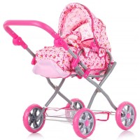 Carucior pentru papusi Chipolino Nelly Pink