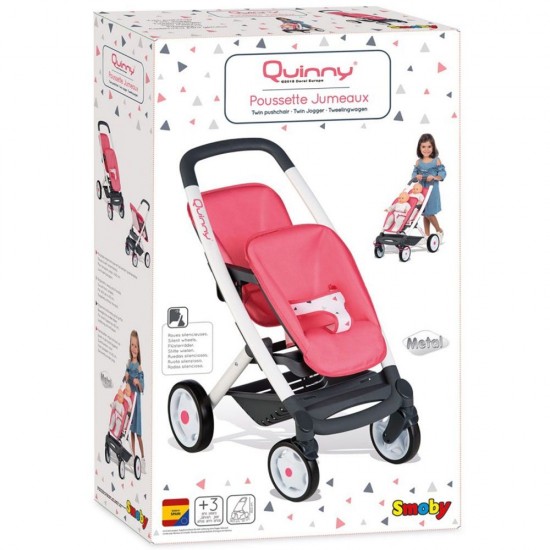 Carucior pentru papusi Smoby Quinny Twin