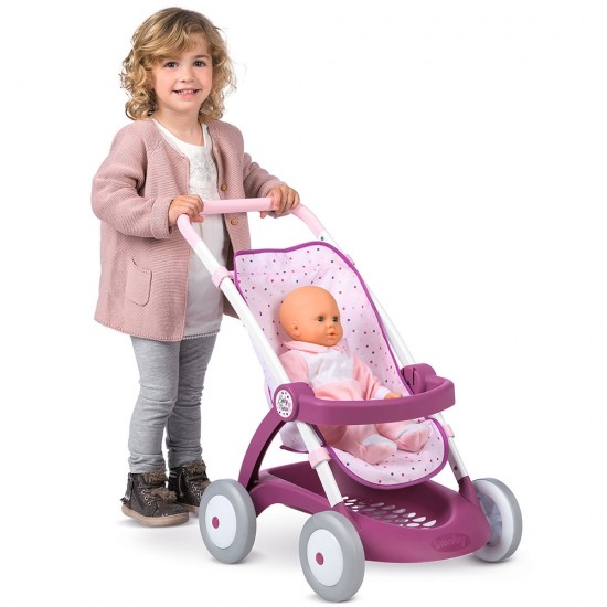 Carucior sport pentru papusi Smoby Baby Nurse Chuli Pop