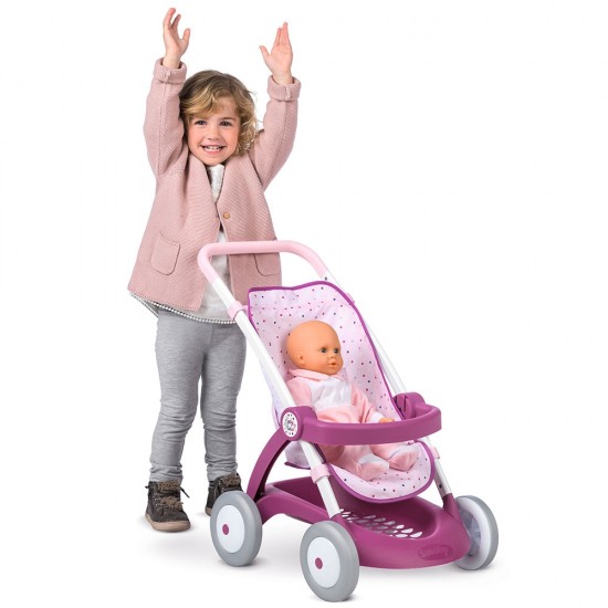 Carucior sport pentru papusi Smoby Baby Nurse Chuli Pop