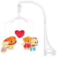 Carusel muzical pentru patut Chipolino Wild Friends