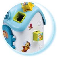 Casuta cu sortator Smoby Cotoons albastru