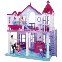 Casuta pentru papusi Simba Steffi Love My Dreamhouse cu accesorii