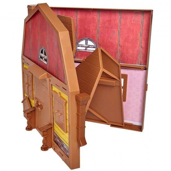 Casuta pliabila cu 2 nivele pentru papusi Simba Masha 