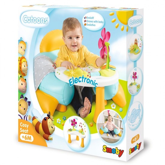 Centru de activitati Smoby Cotoons Cosy Orange