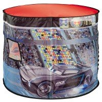 Cort de joaca John Cars cu lampa 110x87x75 cm