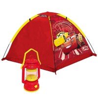 Cort de joaca John Cars cu lampa 120x120x87 cm