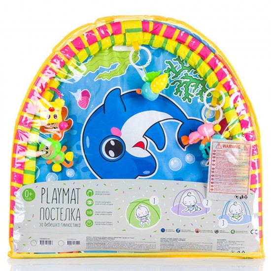 Covoras de joaca Chipolino Dolphin