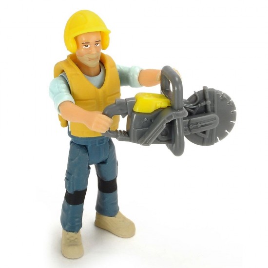 Set excavator Dickie Toys Playlife cu figurina si accesorii