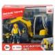 Set excavator Dickie Toys Playlife cu figurina si accesorii