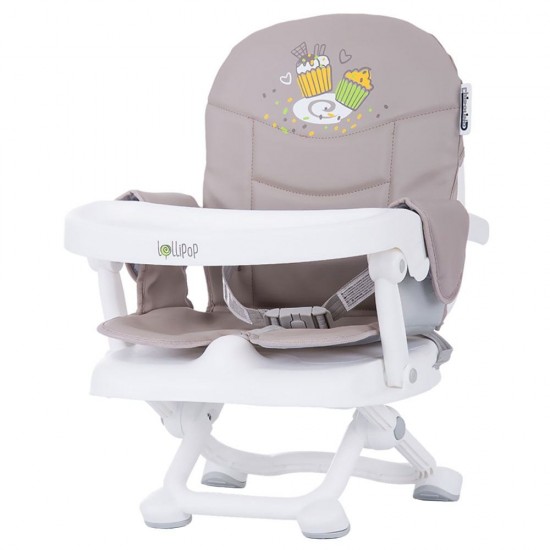 Inaltator scaun de masa Chipolino Lollipop Mocca