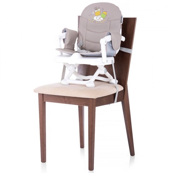 Inaltator scaun de masa Chipolino Lollipop Mocca