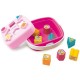Jucarie cu sortator Smoby Cotoons roz