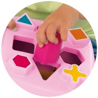 Jucarie cu sortator Smoby Cotoons roz