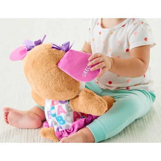 Jucarie interactiva de plus Fisher Price - Catelusa vorbitoare in limba romana