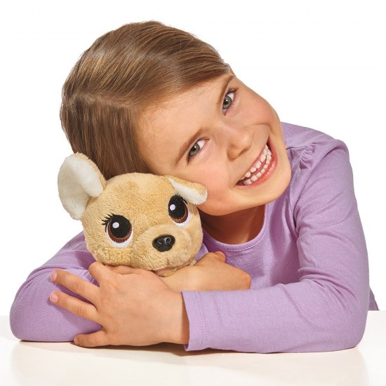 Jucarie de plus Simba Catel Chi Chi Love Puppy 20 cm cu geanta