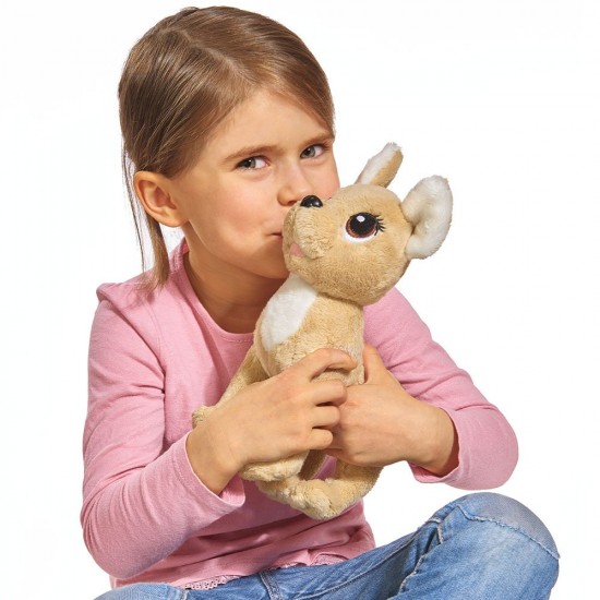 Jucarie de plus Simba Catel Chi Chi Love Puppy 20 cm cu geanta