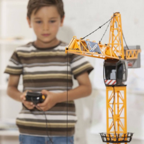 Jucarie Dickie Toys Macara Giant Crane cu telecomanda