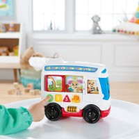 Jucarie bebelusi Fisher-Price - Autobuzul cu sunete in limba romana