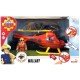Jucarie Simba Elicopter Fireman Sam Wallaby cu figurina si accesorii