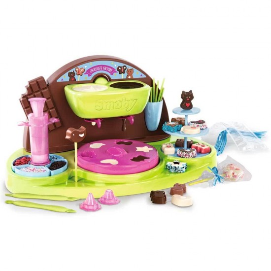 Jucarie Smoby Aparat pentru preparare ciocolata Chef cu accesorii