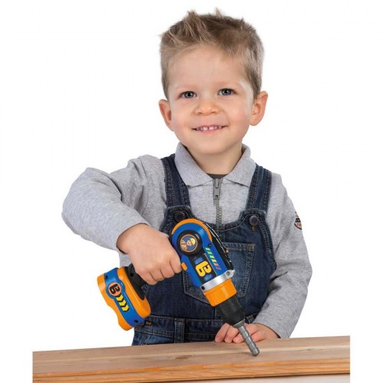Jucarie Smoby Bormasina electrica Bob Constructorul