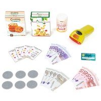 Jucarie Smoby Casa de marcat Large Cash Register albastru cu accesorii