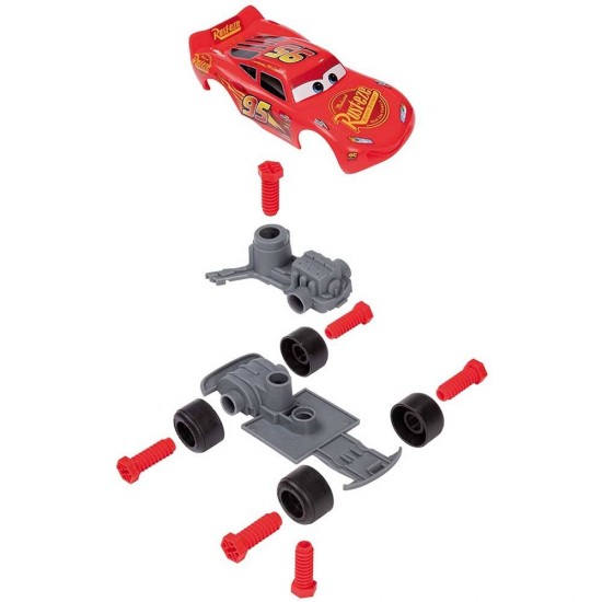 Jucarie Smoby Centura Cars 3 cu unelte si masinuta McQueen