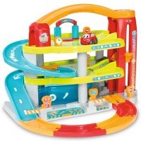 Jucarie Smoby Garajul mare Vroom Planet cu masinute