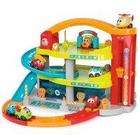 Jucarie Smoby Garajul mare Vroom Planet cu masinute