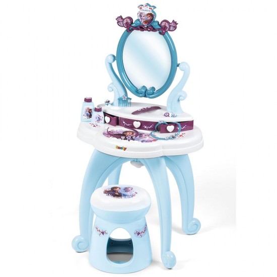 Jucarie Smoby Masuta de machiaj Frozen 2 2 in 1 cu accesorii
