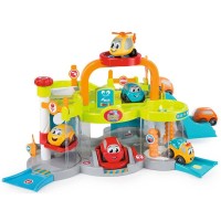 Jucarie Smoby Primul meu garaj Vroom Planet cu masinute