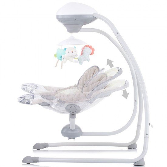 Leagan electric bebelusi Chipolino Aida Gray Dumbo