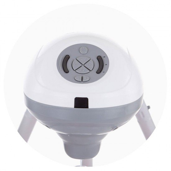 Leagan electric bebelusi Chipolino Aida Gray Dumbo