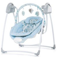 Leagan electric si balansoar Chipolino Paradise Blue Ribbon