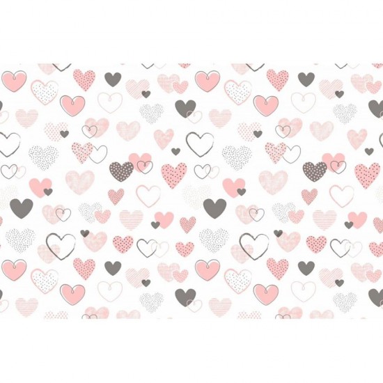 Lenjerie patut Hubners Hearts 5 piese multicolor