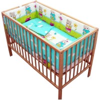 Lenjerie patut Hubners Ursuletul Gradinar 5 piese albastru