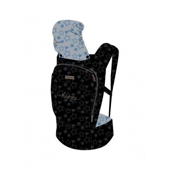 Marsupiu Chipolino Hippy Blue Stars