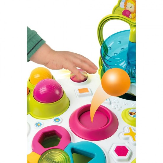 Masa educativa Smoby Cotoons albastru cu efecte sonore si luminoase