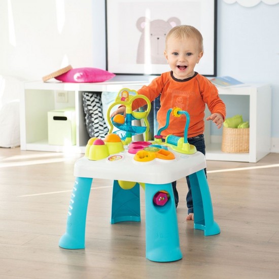 Masa educativa Smoby Cotoons albastru cu efecte sonore si luminoase